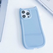 Чохол TPU GETMAN Cat with straps для Apple iPhone 13 Pro (6.1") Blue