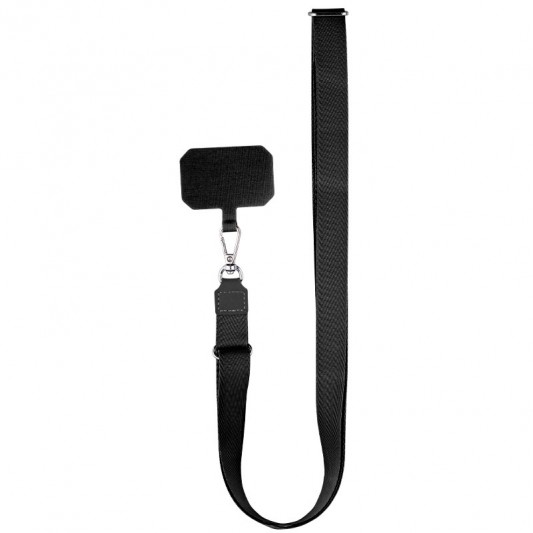 Чохол TPU GETMAN Cat with straps для Apple iPhone 13 Pro (6.1") Black - зображення 2 