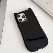 Чохол TPU GETMAN Cat with straps для Apple iPhone 13 Pro (6.1") Black