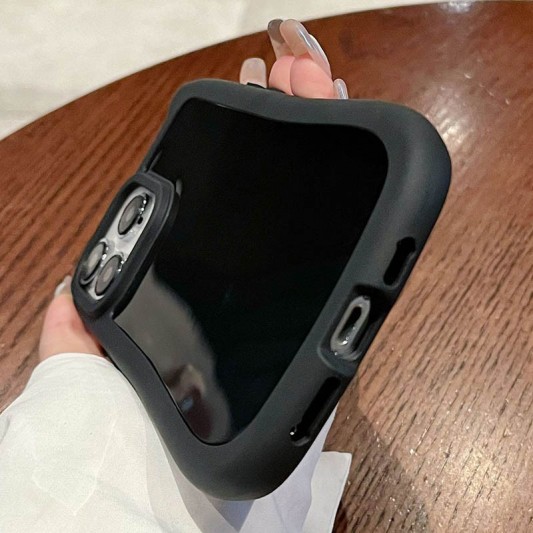 Чохол TPU GETMAN Cat with straps для Apple iPhone 13 Pro (6.1") Black - зображення 4 