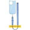 Чохол TPU GETMAN Cat with straps для Apple iPhone 16 (6.1") Blue