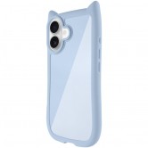 Чехол TPU GETMAN Cat with straps для Apple iPhone 16 Plus (6.7 дюйма) Blue Чехол TPU GETMAN Cat with straps для Apple iPhone 16 Plus (6.7 дюйма) Blue