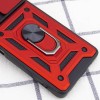 Ударостійкий чохол Camshield Serge Ring для Samsung Galaxy A72 4G / A72 5G Червоний