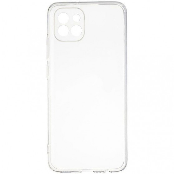 TPU чохол Epic Transparent 1,5mm Full Camera для Samsung Galaxy A03 Безбарвний (прозорий)