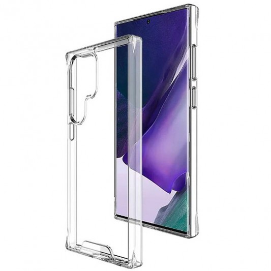 Чехол TPU Space Case transparent для Samsung Galaxy S23 Ultra Прозрачный - изображение 1