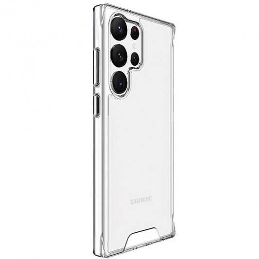 Чехол TPU Space Case transparent для Samsung Galaxy S23 Ultra Прозрачный - изображение 2