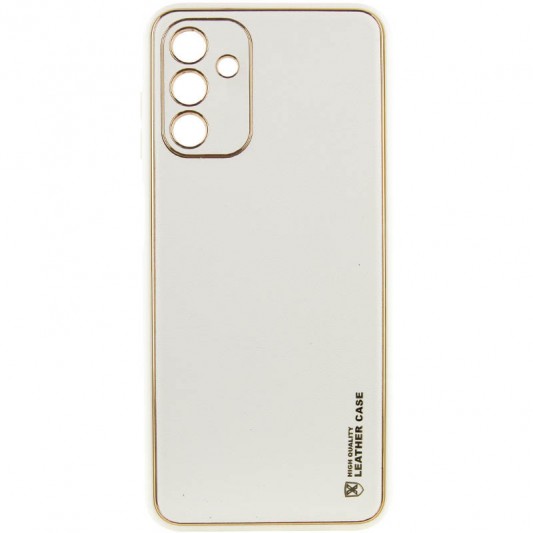 Кожаный чехол Xshield для Samsung Galaxy A34 5G Белый / White