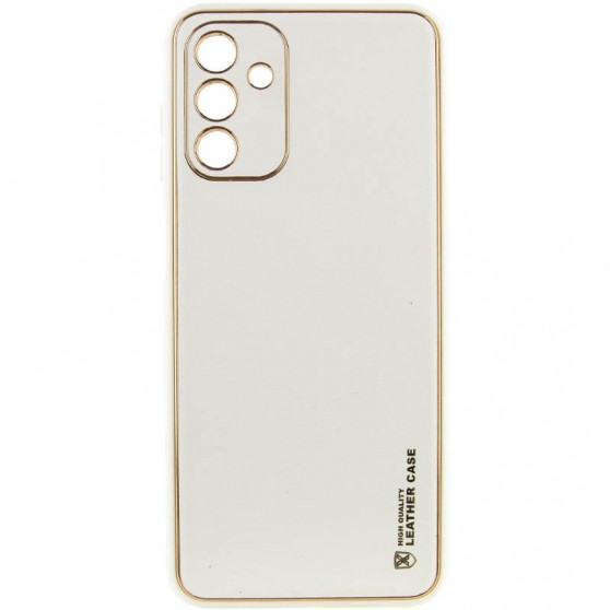 Кожаный чехол Xshield для Samsung Galaxy A34 5G Белый / White