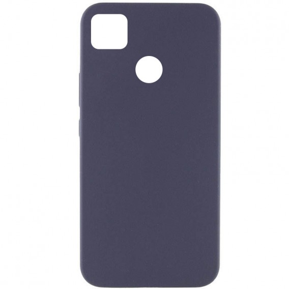 Чохол Silicone Cover Lakshmi (AAA) для Xiaomi Redmi 9C Сірий / Dark Gray
