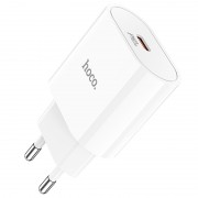 СЗУ Hoco C94A Metro PD20W (1USB-C) + кабель Type-C to Lightning White