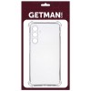 TPU чохол GETMAN Ease logo посилені кути Full Camera для Samsung Galaxy S23 FE Безбарвний (прозорий)