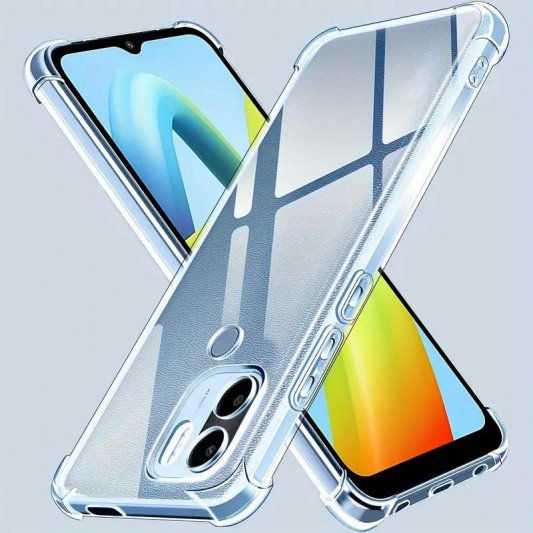 TPU чохол GETMAN Ease logo посилені кути Full Camera для Xiaomi Redmi A1 / A2 Безбарвний (прозорий) - зображення 2 