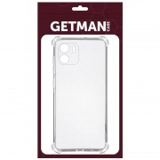 TPU чохол GETMAN Ease logo посилені кути Full Camera для Xiaomi Redmi A1 / A2 Безбарвний (прозорий)