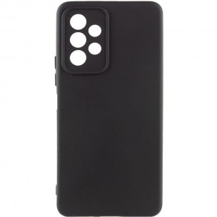 Чехол Silicone Cover Lakshmi Full Camera (AA) для Samsung Galaxy A23 4G Черный / Black