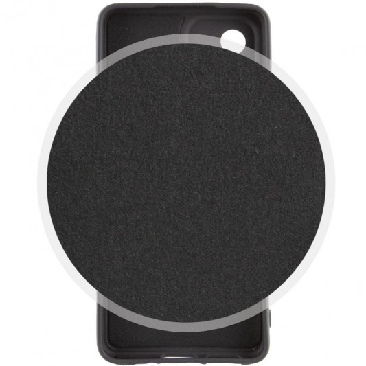 Чохол Silicone Cover Lakshmi Full Camera (AA) для Samsung Galaxy A32 4G Чорний / Black - зображення 2 