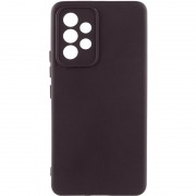 Чохол Silicone Cover Lakshmi Full Camera (AA) для Samsung Galaxy A32 4G Шоколадный / Chocolate
