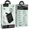 Портативний ЗП Power Bank Hoco J139 Hero 22.5W+PD20W + Lightning 10000 mAh Black