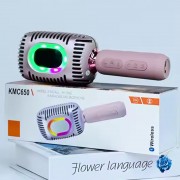 Караоке Микрофон-колонка KMC650 Pink