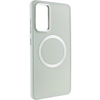 TPU чехол Bonbon Metal Style with MagSafe для Samsung Galaxy A52 4G / A52 5G / A52s Белый / White