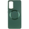 TPU чехол Bonbon Metal Style with MagSafe для Samsung Galaxy A52 4G / A52 5G / A52s Зеленый / Army Green