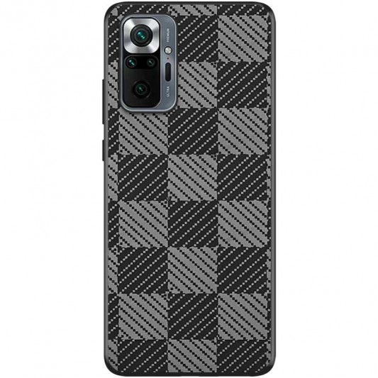Чохол TPU+PC Grid для Xiaomi Redmi Note 10 Pro / 10 Pro Max Cube