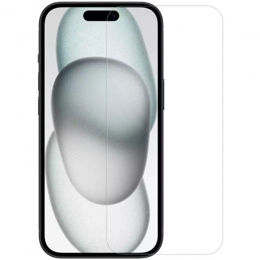 Захисне 2.5D скло Blueo Full Cover HD Clear для Apple iPhone 15 / 16 (6.1") Прозрачное - зображення 1 