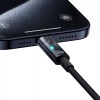 Дата кабель Baseus Explorer with Auto Shutdown Type-C to Type-C 100W (1m) (P103197031) Cluster Black