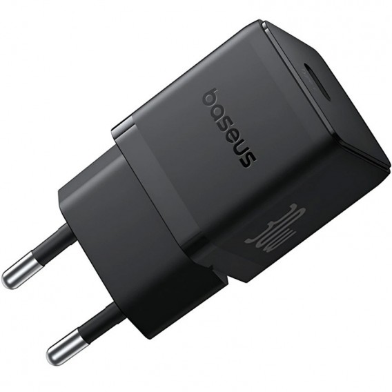 Блок живлення Baseus Palm Fast Charger 30W (1USB-C) + кабель Type-C to Type-C (P10111605113-01) Cluster Black