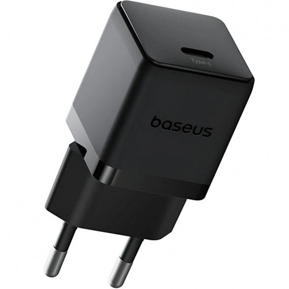Блок живлення Baseus Palm Fast Charger 30W (1USB-C) + кабель Type-C to Type-C (P10111605113-01) Cluster Black