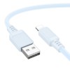 Дата кабель Borofone BX115 Lotto USB to Lightning 2.4A (1m) Blue