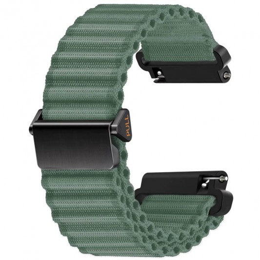 Ремешок Nylon Ocean Band для Smart Watch 22mm Greener