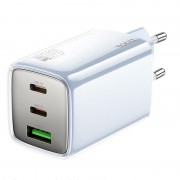 МЗП Hoco N49 Glorious PD65W (1USB-A/2C) Blue