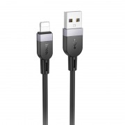 Дата кабель Hoco X109 Energy silicone USB to Lightning (2m) Black
