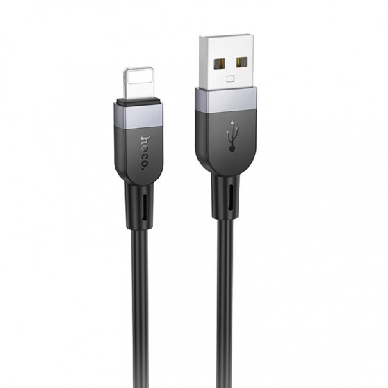 Дата кабель Hoco X109 Energy silicone USB to Lightning (2m) Black