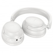 Накладные беспроводные наушники Hoco W53 Tone Morning mist white