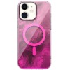 Чохол TPU Shiny Mountain (MagFit) для Apple iPhone 11 (6.1") Pink