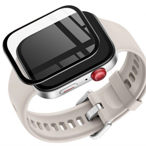 Полімерна плівка 3D (full glue) (тех.пак) для Xiaomi Redmi Watch 5 Чорний