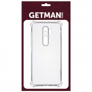 TPU чехол GETMAN Ease logo усиленные углы Full Camera для Xiaomi Redmi 9 Бесцветный (прозрачный)
