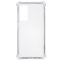 TPU чехол GETMAN Ease logo усиленные углы для Samsung Galaxy S20 FE Бесцветный (прозрачный)