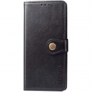 Шкіряний чохол-книжка GETMAN Gallant (PU) для Xiaomi Redmi 10 Чорний