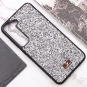 TPU чехол Bling World Rock Diamond для Samsung Galaxy S23 Серебряный