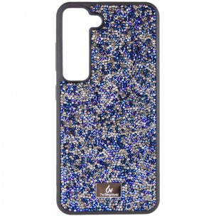 TPU чехол Bling World Rock Diamond для Samsung Galaxy S23 Синий