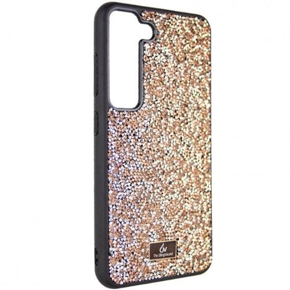 TPU чохол Bling World Rock Diamond для Samsung Galaxy S23+ Рожевий