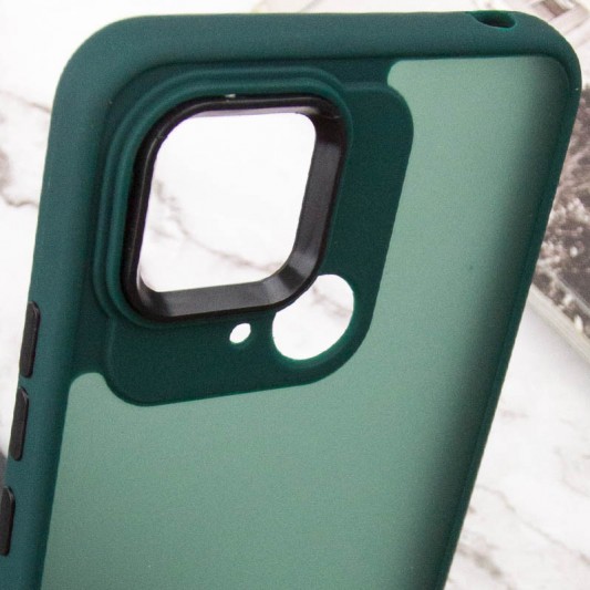 Чохол TPU+PC Lyon Frosted для Xiaomi Redmi 10C Green - зображення 4 