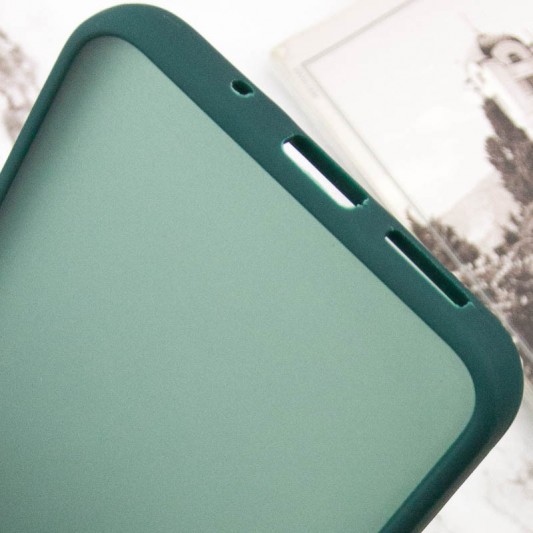 Чохол TPU+PC Lyon Frosted для Xiaomi Redmi 10C Green - зображення 5 