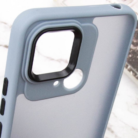 Чохол TPU+PC Lyon Frosted для Xiaomi Redmi 10C Sierra Blue - зображення 4 