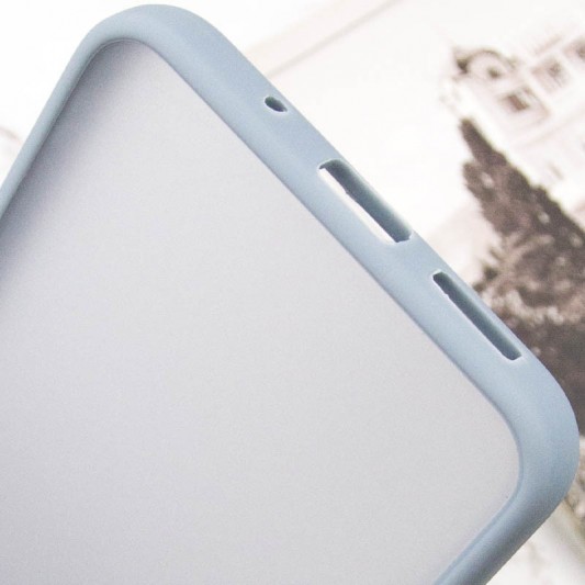 Чохол TPU+PC Lyon Frosted для Xiaomi Redmi 10C Sierra Blue - зображення 5 
