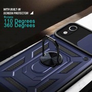 Ударопрочный чехол Camshield Serge Ring для Apple iPhone XR (6.1") Синий