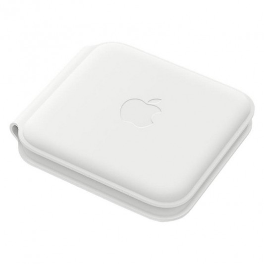 БЗП Wireless Charger with Magsafe 2in1 for Apple (AAA) (box) White - зображення 3 