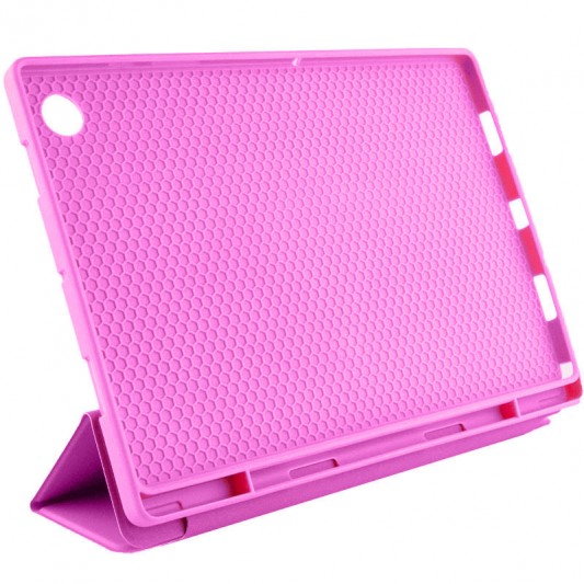 Чехол-книжка Book Cover (stylus slot) для Samsung Galaxy Tab A9 (8.7'') (X110/X115) Розовый / Rose Red - изображение 2